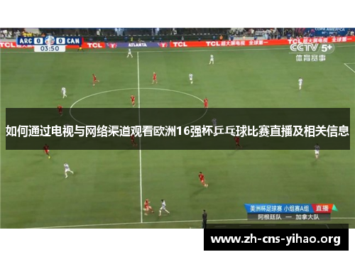 如何通过电视与网络渠道观看欧洲16强杯乒乓球比赛直播及相关信息 如何通过电视与网络渠道观看欧洲16强杯乒乓球比赛直播及相关信息